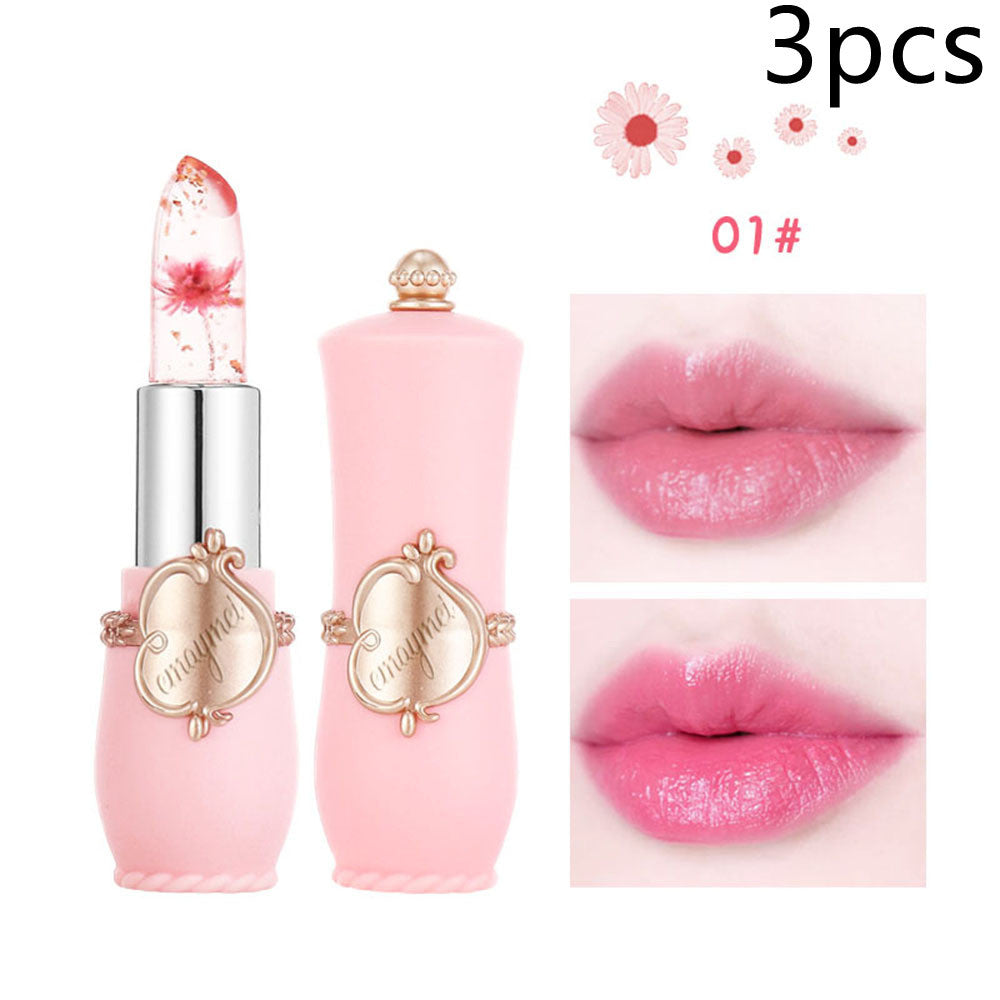 Maymei Moisturizing Lip Balm Dried Flower Color Changing Lipstick